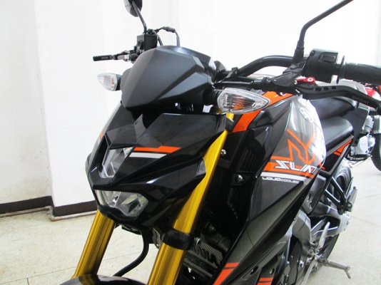 (โอนฟรี) ขาย Yamaha M-Slaz ปี 2018 ไมล์แท้ 7409 กม สภาพสวย มีกุญแจแท้ 2 ดอก