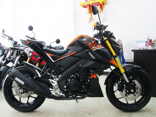 (โอนฟรี) ขาย Yamaha M-Slaz ปี 2018 ไมล์แท้ 7409 กม สภาพสวย มีกุญแจแท้ 2 ดอก