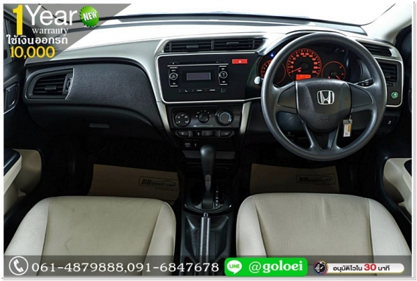 HONDA CITY 1.5 S 2014 ใช้เงินออกรถ 1 หมื่นบาท HONDA CITY 1.5 S 2014 ใช้เงินออกรถ 1 หมื่นบาท