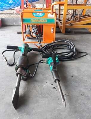 ขายเครื่องสกัดคอนกรีตแบบไฮดรอลิก(มือสองญี่ปุ่น)ครบชุดพร้อมใช้งานได้เลยครับ