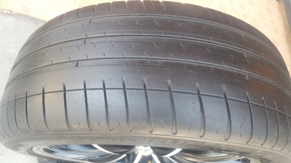 ล้อมือ2 LENSO SAMURI ขอข17 4รู100-114 พร้อมยาง 4 ล้อ