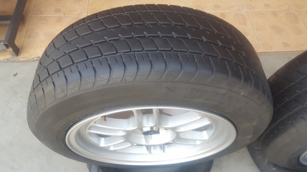 ล้อใหม่ Rpf1ขอบ15 4รู100 ยาง\%185/60/15 ปี17/3+ปี16/1 4 ล้อ ล้อใหม่ Rpf1ขอบ15 4รู100 ยาง\%185/60/15 ปี17/3+ปี16/1 4 ล้อ