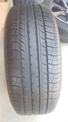 ล้อ TOYOTA ขอบ17 5รู100 ยาง215/55/17 ปี15 YOKO 4 ล้อ