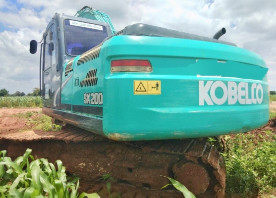 KOBELCO MARK 8 SUPER SK-200 รถทำงาน 13,900 ชม. เอกสารเล่มทะเบียนครบ ภายในแอร์เย็น ช่วงล่างเอวแน่น พร้อมใช้งานได้เลย ราคาต่อรองได้ครับ