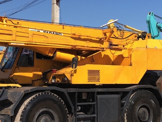 ขายรถเครน TADANO TR250M-5 (ขนาด 25 ตัน) ปี 1993 รถนอกนำเข้าครับ ไม่เคยใช้งานในไทย มีVDOการทำงาน
