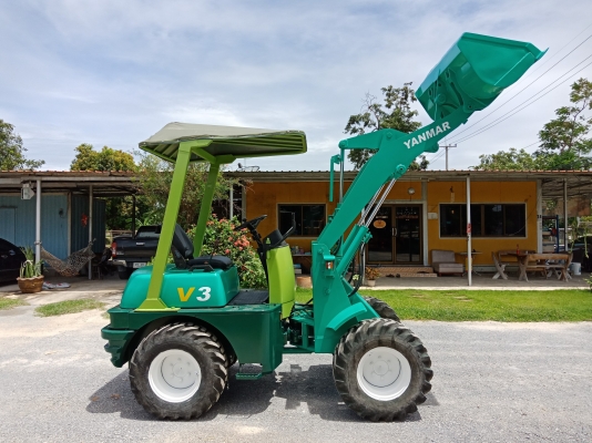 รถตักล้อยาง ขายถูก YANMAR V3 นำเข้าจากญี่ปุ่นแท้ โทร.090-986-2521 อ๊อบ