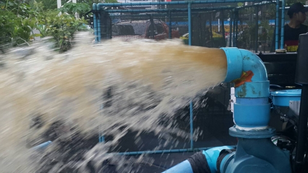 เครื่องสูบนํ้าประกอบใหม่พร้อมใช้งาน เครื่องยนต์ ISUZU C190 DIESEL+หอย 6  นิ้ว