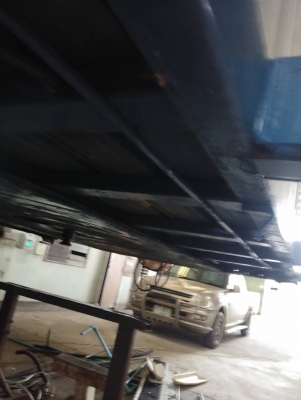 ขาย!!!!  หางเทเลอร์ สามเพลาพร้อมตู้ ไฮคิว 45ฟุต  มีลิฟฟยกของ ท้าย  ไม่มี ทะเบียน สภาพดี