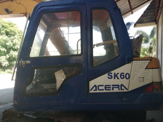 ขาย 420,000 KOBELCO sk 60-3 เครื่องดี เอวแน่น ช่วงล่างเต็ม โซ่ใหม่ ปั้มต้องเช็คนิดหน่อย พร้อมลายหัวเจาะ  รถอยู่ สุรินทร์ 090-772-3710 090-772-3708
