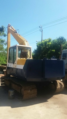 KOMATSU 120-5 บูมยาว12 ม ไฟฟ้าตัด เอวแน่น ช่วงล่างเต็มเจ้าของขายเอง