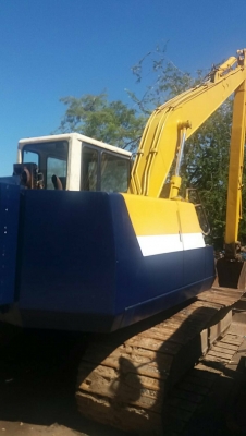 KOMATSU 120-5 บูมยาว12 ม ไฟฟ้าตัด เอวแน่น ช่วงล่างเต็มเจ้าของขายเอง
