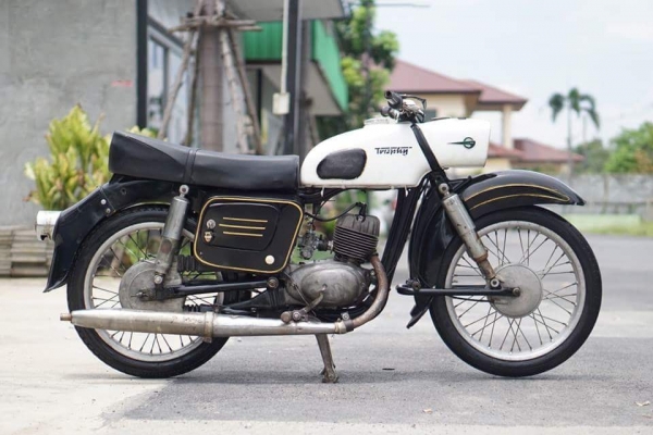 ร้าน วุฒิ นนบุรี ขาย MZ125 es1965 หัวไม่เลี้ยว