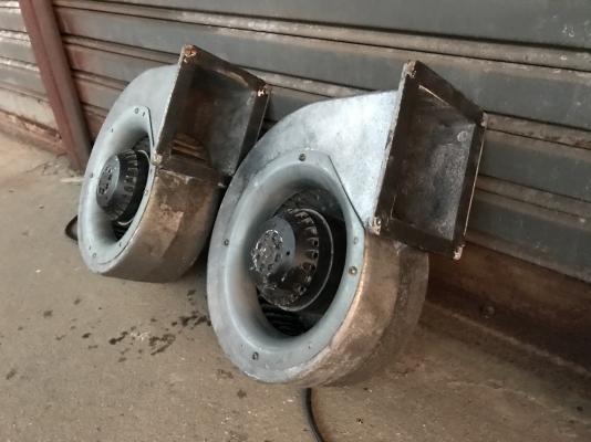 ขายพัดลมโบวเวอร์ดูด-เป่าอากาศ EBM made in Germany 220V ไฟบ้าน สภาพสวย ลมแรง พร้อมใช้งาน