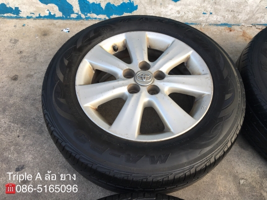 ล้อแม็ก Toyota Altis ขอบ 15 พร้อมยาง 195-65-15 Maxxis ปี 16