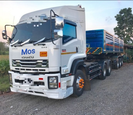 ขายหัว1,750,000บ.หาง 490,000บ.สิบล้อ หัวลาก อิซูชุ 360ปี53 พร้อม หางเซมิ ดั้ม 3คาน ช่วงยาว 9ม.สภาพดี