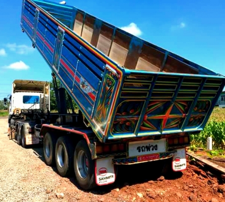 ขายหัว1,750,000บ.หาง 490,000บ.สิบล้อ หัวลาก อิซูชุ 360ปี53 พร้อม หางเซมิ ดั้ม 3คาน ช่วงยาว 9ม.สภาพดี