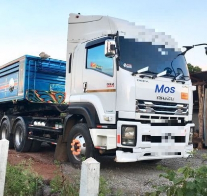 ขายหัว1,750,000บ.หาง 490,000บ.สิบล้อ หัวลาก อิซูชุ 360ปี53 พร้อม หางเซมิ ดั้ม 3คาน ช่วงยาว 9ม.สภาพดี
