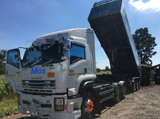 ขายหัว1,750,000บ.หาง 490,000บ.สิบล้อ หัวลาก อิซูชุ 360ปี53 พร้อม หางเซมิ ดั้ม 3คาน ช่วงยาว 9ม.สภาพดี
