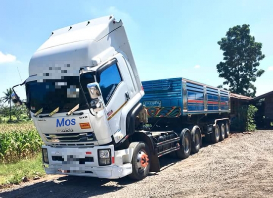 ขายหัว1,750,000บ.หาง 490,000บ.สิบล้อ หัวลาก อิซูชุ 360ปี53 พร้อม หางเซมิ ดั้ม 3คาน ช่วงยาว 9ม.สภาพดี