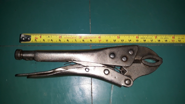 ขายคีมล็อกปากโป้งTOP VP-0175 MADE IN JAPAN.มือสองจับน๊อตได้