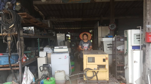 รถโฟล์คลิฟท์ TOYOTA ขนาด 1 ตัน ติดแก๊ส ประหยัดสุดๆ