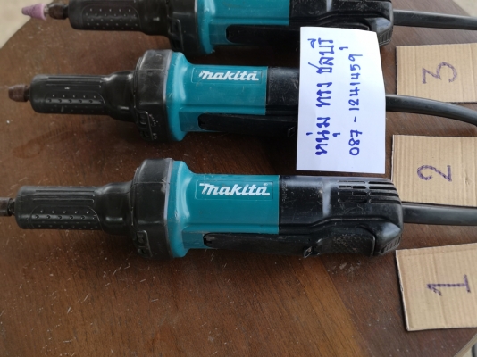 ขายเจียรคอยาวแกน​ 6 มิลมือ2 ยี่ห้อ​ MAKITA.รุ่น​ GD0600​ขายตัวละ​ 1,800​ บาทรวมส่ง​