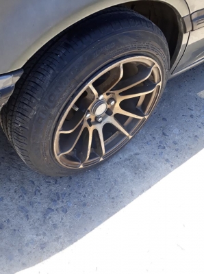 ล้อแม็ก 8นิ้ว พร้อมยางขอบ 15