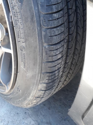 ล้อแม็ก 8นิ้ว พร้อมยางขอบ 15