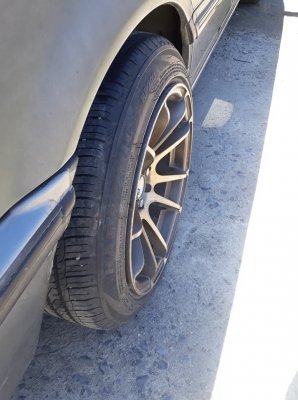 ล้อแม็ก 8นิ้ว พร้อมยางขอบ 15