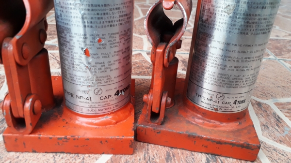 แม่แรงกระปุกไฮโดรลิก MASADA ขนาด 4ตัน มือสองจากญี่ปุ่น แม่แรงกระปุกไฮโดรลิก MASADA ขนาด 4ตัน มือสองจากญี่ปุ่น