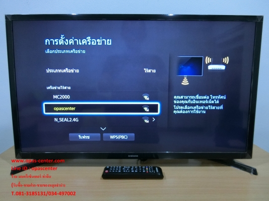 LED SMART Digital TV 32 นิ้ว Samsung รุ่น UA32J4303DK สภาพใหม่มาก ผลิต 04-2018