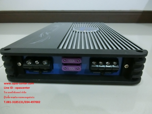 เพาเวอร์ ClassD 2ch Power Blue PB-KICK PRO 2400D กำลังขับ 2,400W แท้ สภาพใหม่
