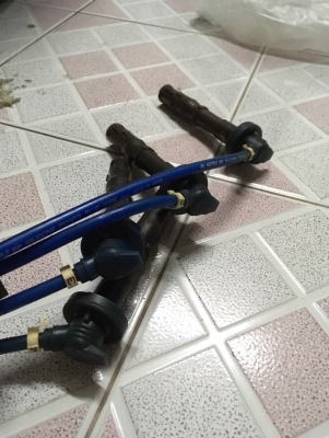 ขายสายหัวเทียนUltra 0.8mm ใส่civic ek เครื่องd16y.