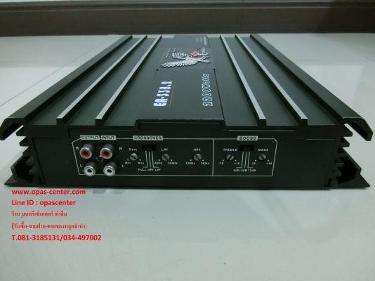 เพาเวอร์แอมป์2แชนแนล คลาส AB ยี่ห้อ Eagle รุ่น EA-338.2 สภาพใหม่