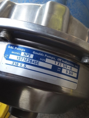 ปั๊มน้ำ Franklin  1 แรง 380V