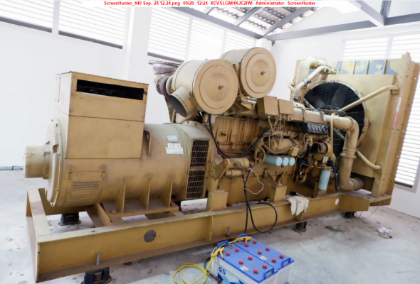 ขายเครื่องปั่นไฟยี่ห้อ DORMAN 1000KVA   MADE IN ITALY