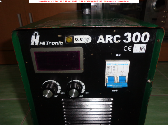 ขายตู้เชื่อมอินเวอร์เตอร์ Hitronic ARC300 /300A