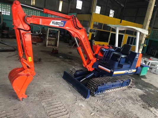 KUBOTA KH033 (#ขนาดเทียบเท่าPC35) รถเก่าญี่ปุ่นไม่เคยใช้งานในไทย สภาพสวย เครื่องปั้มดี เอวแน่น ช่วงล่างเต็มสวย รถพร้อมใช้งาน เอกสารอินวอยครบ ราคา265,000บาท  สนใจติดต่อ 096-541-1713 วัชรัตน์  (เจ้าของขายเองโดยตรง)