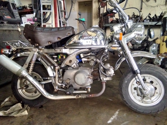 ขายHONDA.. Monkeyเก่าญี่ปุ่นT. 099-3242246