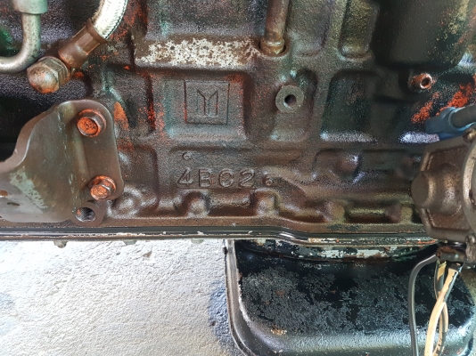 ขายเครื่องยนต์อีซุซุ4BC2พร้อมเกียร์