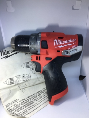 สว่านกระแทก M12 รุ่นใหม่ล่าสุดปี 2018 ปรับปรุ่งขนาดให้เล็กลงกว่าเดิม Milwaukee 2504-20 Gen2 ตัวเปล่า