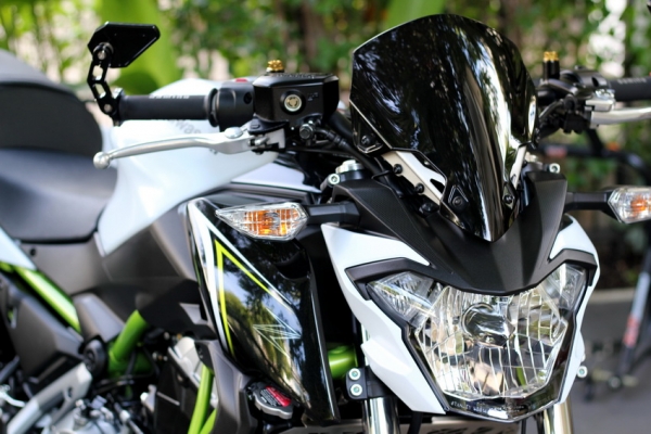 Z650 ABS ปี2017รถสวยวิ่ง 1000 km สภาพป้ายแดง