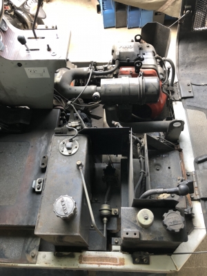 รถกวาดดูดฝุ่น TOYOTA เครื่องยนต์เบนซิล