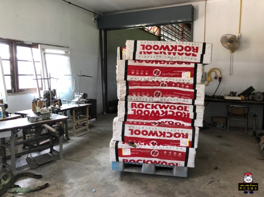 (ขายเหมา) ฉนวนกันความร้อนและป้องกันเสียง คุณภาพสูงใยหิน Rockwool หนา 50 mm. ทั้งหมด 22.5 แพ๊ก