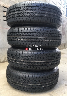 ยางใหม่ป้ายแดง 245-65-17 Bridgestone ปี 18 ดอกเต็ม ตุ่มอลัง เส้นสีจัดๆ