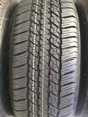 ยางใหม่ป้ายแดง 245-65-17 Bridgestone ปี 18 ดอกเต็ม ตุ่มอลัง เส้นสีจัดๆ ยางใหม่ป้ายแดง 245-65-17 Bridgestone ปี 18 ดอกเต็ม ตุ่มอลัง เส้นสีจัดๆ