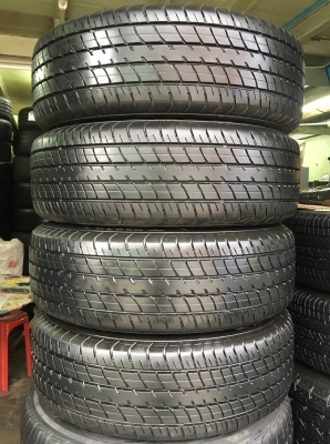 ล้อแม็ก Toyota Vios Yaris 8 ก้าน ขอบ 15 พร้อมยาง 185-60-15 Dunlop ปี 17  แม็กสวย สภาพดี ดอกยางหนา