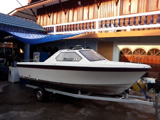 เรือตกปลาYAMAHA SR17  ((เรือเปล่าๆไม่มีเครื่องยนต์))