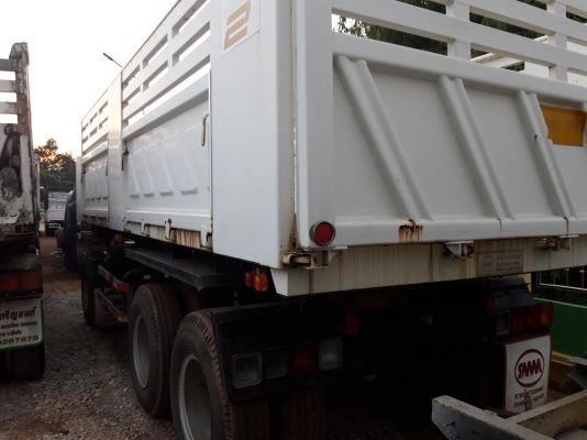 ลูกพ่วงดัมพ์สามมิตรแท้ สามเพลาแท้ #ป้ายแดงหรือมือสองมี 6 ลูก พร้อมใช้งาน ทะเบียนพร้อม