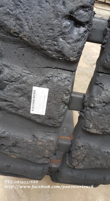 FROM JAPAN RUBBER TRACKแทรคยาง(ข้อกว้าง)สำหรับรถขุดไซค์ 40,45,50,55/ ขนาด400*14.3*37(ข้อ) / ข้อห่าง* คู่ละ 22,000 บาท